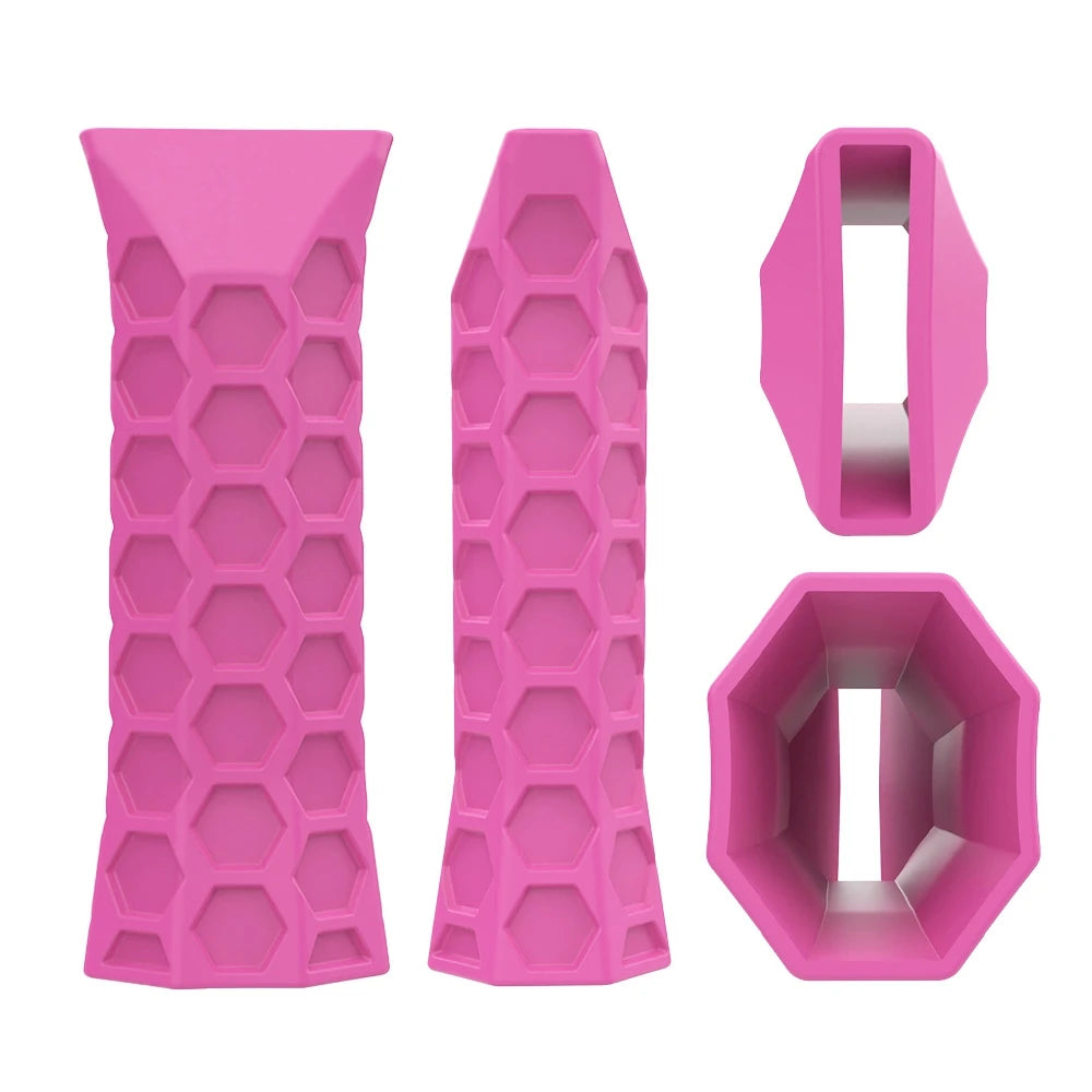 HexGrip Pro™ – Silicone Pickleball Paddle Grip Cover | Shock-Absorbing, Non-Slip, Universal Fit