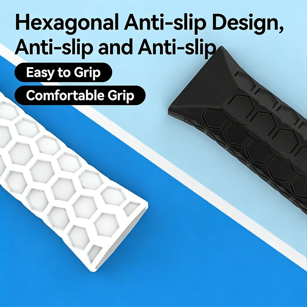 HexGrip Pro™ – Silicone Pickleball Paddle Grip Cover | Shock-Absorbing, Non-Slip, Universal Fit