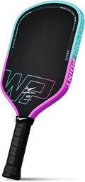 Neon Pickleball Paddle 16mm Core in blue, purple, violet Warping Point